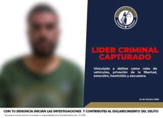 EN LA CÁRCEL LÍDER CRIMINAL GENERADOR DE VIOLENCIA EN LA ZONA LAJA-BAJÍO
