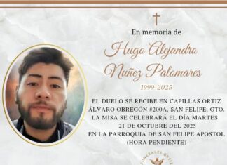 Hallan sin vida a Hugo Alejandro Núñez Palomares de 22 años, quien fuera privado de su libertad por sujetos armados en San Felipe.