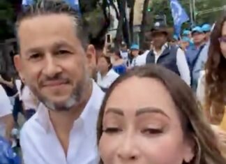 Reaparece el exgobernador de Guanajuato, Diego Sinhue Rodríguez Vallejo.