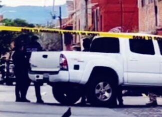 Esta mañana un hombre fue asesinado a balazos en la colonia Olimpo en San Migue de Allende.