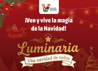 Festival Luminaria, “Una Navidad de Todos” en la Alameda Municipal en Valle de Santiago.