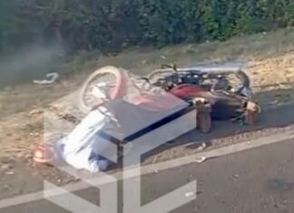 Choque entre dos motocicletas en la carrtera estatal Valle de Santiago – Jaral del Progreso, dejo un saldo de dos personas sin vida.