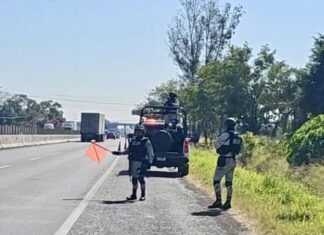 Encuentran el cuerpo sin vida de un hombre, a un costado de la carretera federal Salamanca – Celaya.