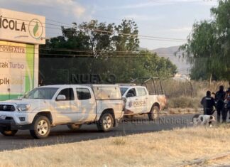 Esta tarde fue localizado el cuerpo sin vida de un hombre, en el Boulevard Miguel Márquez, en Valle de Santiago