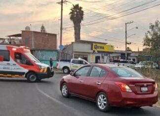 Un hombre en silla de ruedas fue asesinado a balazos en la comunidad de Los Prietos, en Salamanca; la tarde de este martes.