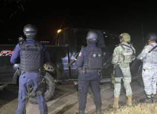 En operativo coordinado recuperan camioneta robada en Yuriria.