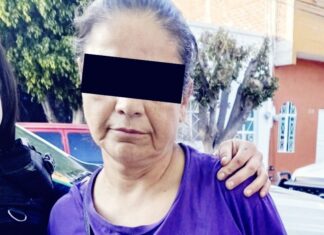 Detienen a mujer que exigia dinero a adultos mayores en Leon.