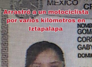 Buscan a Gaby Gómez presunta responsable de atropellar y arrastrar a motociclista en Iztapalapa