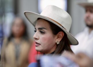 Grecia Quiroz presentó denuncia penal en contra de Leonel Godoy, Raúl Morón e Ignacio Campos por su presunta participación en el homicido de su esposo.