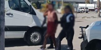 POLICÍA APOYA EN TRASLADO A MUJER HONDUREÑA A CONSULADO DE MIGRACIÓN