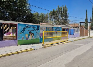 Evacuan kinder en la colonia La Luz ante amenazas de presunto artefacto explosivo.